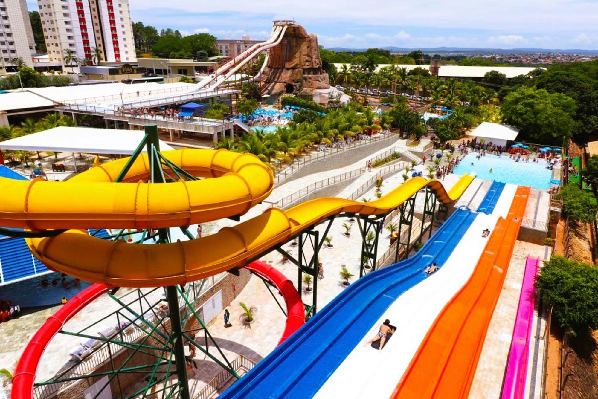 Piazza Diroma - Cortesia Park Diroma, Splash E Slide 카우다스노바스 외부 사진