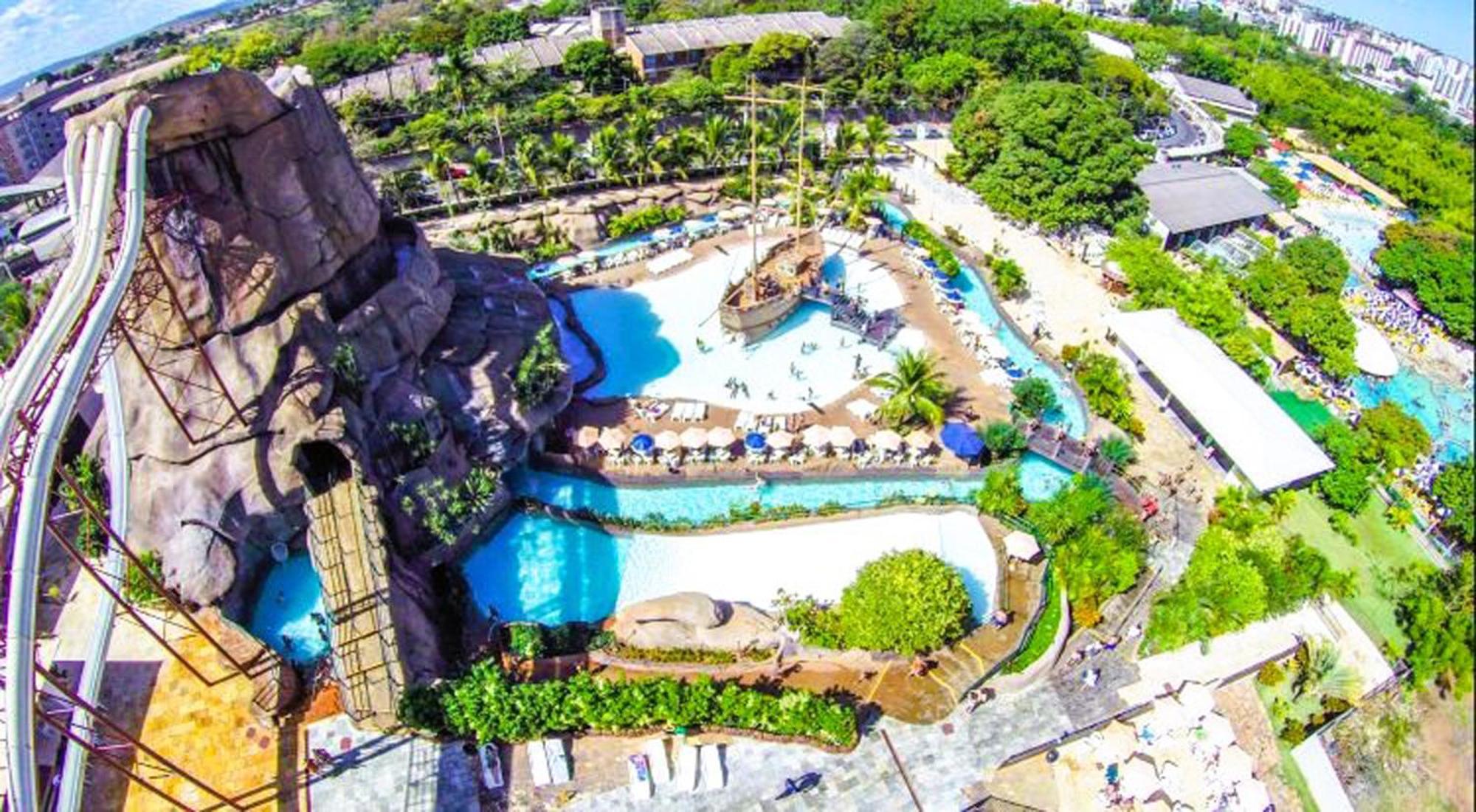 Piazza Diroma - Cortesia Park Diroma, Splash E Slide 카우다스노바스 외부 사진