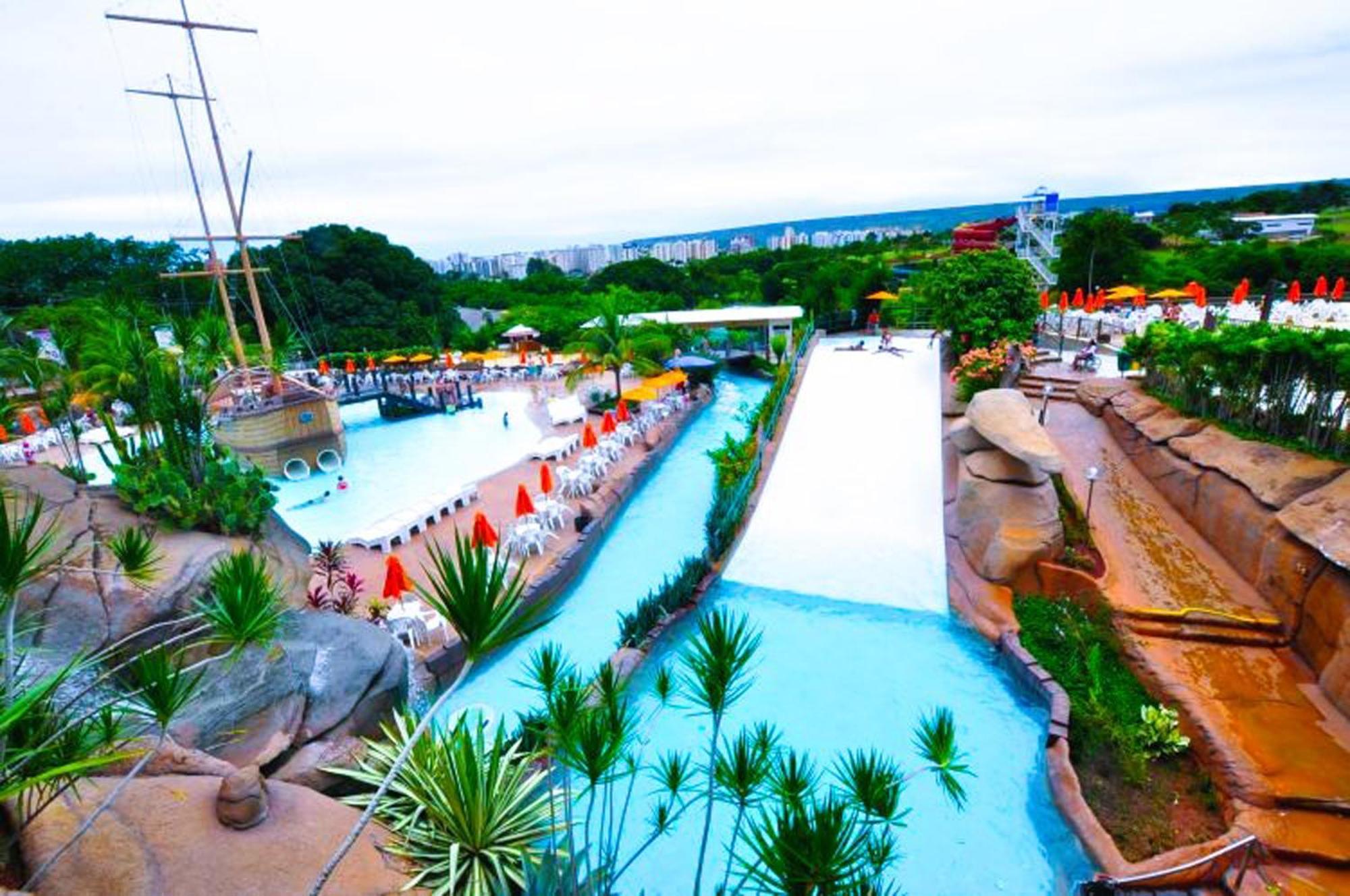 Piazza Diroma - Cortesia Park Diroma, Splash E Slide 카우다스노바스 외부 사진