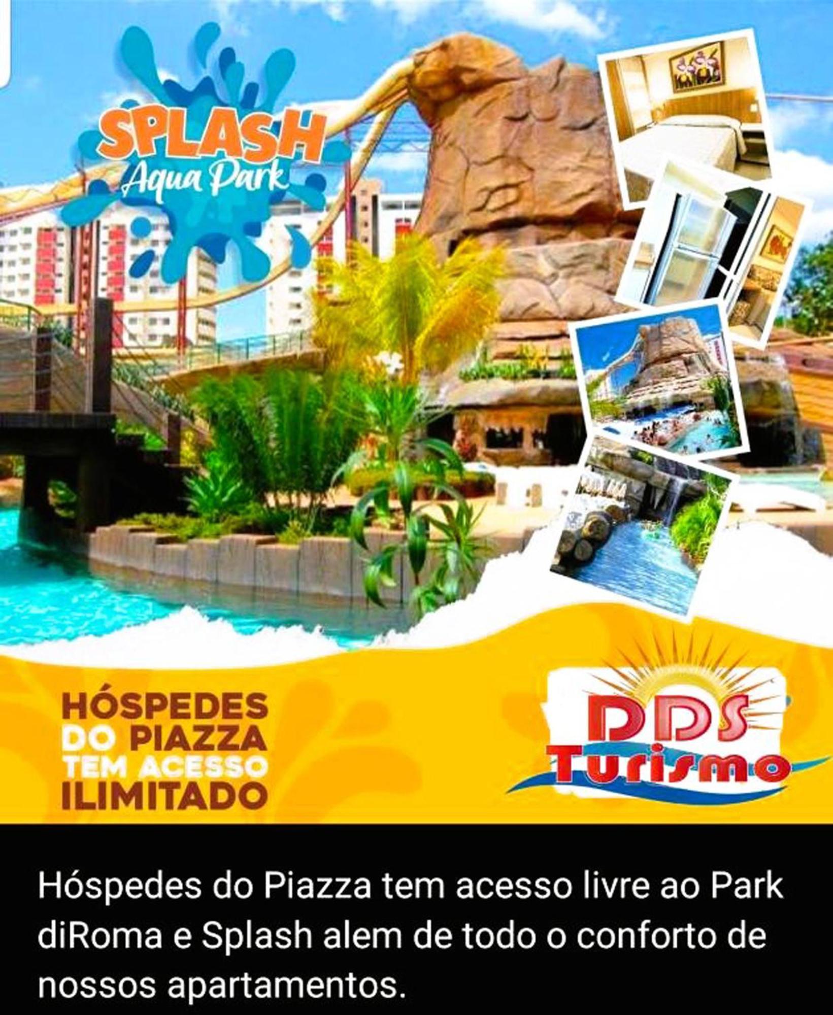Piazza Diroma - Cortesia Park Diroma, Splash E Slide 카우다스노바스 외부 사진